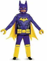Disguise Lego Movie Batgirl Superhero Character Deluxe Costume Large 10-12