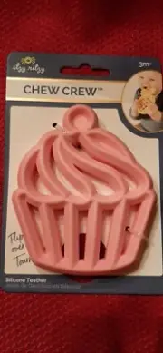 Itzy Ritzy New Baby Silicone Teether 0+3 Months Cupcake Shape