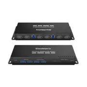 Displayport Kvm Switch 2 Monitors 2 Computers 1440P 240hz Hotkey Switching kv...