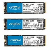 SSD M.2 Crucial 250GB 500GB 1000GB P2 NVMe M.2 PCIe 3D NAND SSD