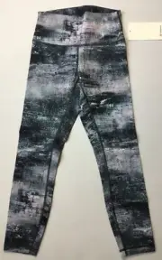 Lululemon Women’s Wunder Under HR Tight 25” *F LW5BSNS UHML Blue Print Size 6