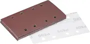 uxcell 600 Grit 1/3 Sanding Sheet Sander Sandpaper Hook and Loop Pads 8 Hole 10pcs