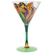 Hand Painted Martini (Paradise Tulip)