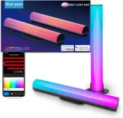 RGBIC 15" Wifi TV Double Beads Smart Light Bars Alexa & Google RRP$129
