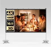 WEWATCH PS01 100" Projector Screen with Stand: 4K, Lightweight, 16:9 ultra-HD-4