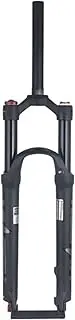 ZECHAO MTB Bicycle Suspension Fork 26/27.5/29in, 120mm Travel Double Air Chamber Air Fork 1-1/8" with Rebound Adjust Manual/Crown Lockout