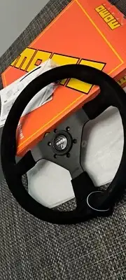 Monte Carlo Momo Suede Aftermarket Steering Wheel Universal Fast Delivery
