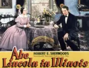 Abe Lincoln In Illinois Lobby Card Ruth Gordon Raymond Massey 1940 Movie Photo