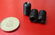 Metric Alloy Steel Set Screws, Cup Point, M12 x 1.75 x 20mm Length, 20 Pieces
