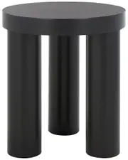 Safavieh Couture Bary Round 3 Leg Wood Accent Table
