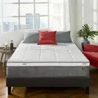 Zinus Euro Top iCoil Queen Mattress Top Pocket Spring Memory Foam Medium Comfy