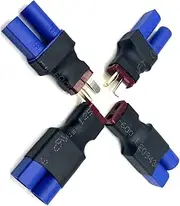 2 Pairs Deans T to EC5 Plugs Conversion Adapter for RC LiPo Battery FPV DIY Models(4pcs/lot)