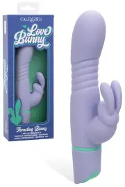 California Exotic Thrusting Bunny 7.5" Thrusting Rabbit Vibrator