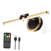 Classic retro14.2 Black and Gold LED Wireless Remote Control Rechargeable