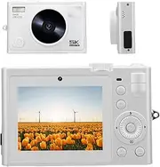 Digital Camera, 5K 72MP Autofocus Camera with 18x Optical Zoom, 2.8 Inch Point and Shoot Camera for Photography, Portable Compact Vlogging Camera for YouTube Teens Adult Beginner