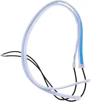 GLEAVI 2pcs Led Strip Light Car Decorative Bar for Daytime Running Light Rgb Interior Car