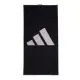 【adidas 愛迪達】3bar Towel SMAL 毛巾 運動 瑜珈 休閒 訓練 50x100cm 純棉 黑(IU1290)