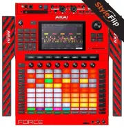 Akai Force Skin | Red | Protective Decal | StyleFlip Skins