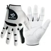 Bionic StableGrip with Natural Fit Golf Glove - White Medium Right