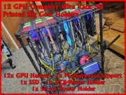GPU Hanger Mining Farm Crypto Wire Shelf Rack Rig KIT Supports Holders Hangers