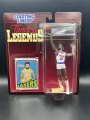 1995 WILT CHAMBERLAIN Kenner Starting Lineup LA LAKERS Timeless Legends