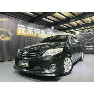 📌2012年出廠 10.5代 Toyota Corolla Altis 1.8 E版 汽油 金屬黑