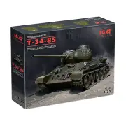 ICM Historical Mini 1:35 Soviet T-34-85 Medium Tank New