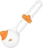 Paper Cutter Slider, Cute Plastic Cat Rotary Cutter with Adjustable Radius, Rotating Round Cutting Craft Tool for Scrapbooking, Card Making, Art and DIY Crafts Round Cutter Cutting Craft Tool
