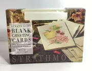 Strathmore Blank Greeting Cards Envelopes 20 Pack 1992 Palm Beach White
