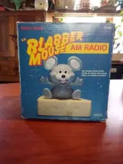 RARE: Radio Shack 1985 Nasta "BLABBER MOUSE" Radio AM. Brand New in Box!