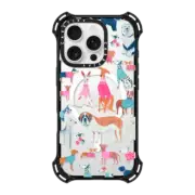 iPhone 16 Pro Bounce Case MagSafe Compatible Dogs by Grace Andersson
