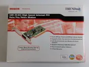 NEW TrendNet 56K High Speed Internal PCI Data/Fax/Voice Modem Model TFM-PCIV92I