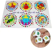 BAU Cua Ca Cop - Chinese New Year Dice Game - Fish Prawn Crab Dice Game - Lunar New Year Game