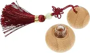 OATIPHO Vintage Roller Bottle for Essential Oils Perfume Refillable Travel Container Elegant Design for Easy Application Storage for Luck Prosperity