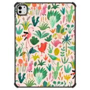 iPad Pro 11-inch (M4) iPad Impact Case PINK TROPICAL BIRDS