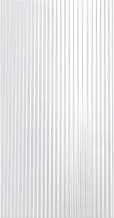 79 x 18 Inch Frosted Glass Window Film, Vertical Strip Fluted Privacy Film, Anti-UV Static Cling for Bathroom Door, Decorative Sun Block