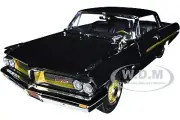 1962 PONTIAC GRAND PRIX FIREBALL ROBERTS EDITION BLACK 1/18 AUTO WORLD AMM1291