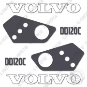 Fits Volvo 120C Decal Kit Asphalt Roller Compactor Equipment Decals - 3M Vinyl!