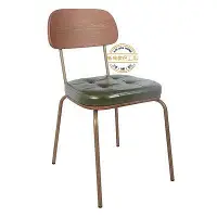 在飛比找Yahoo!奇摩拍賣優惠-【新荷傢俱工場】NH  美式復古椅 實木背美式餐椅  水曲柳