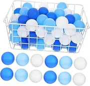 120 Pack Frosted Table Tennis Balls Plastic Pong Balls for Training Decorations