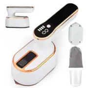 1000w Travel Steamer Iron for Clothes LED Portable Mini Steam Ironing Machine...