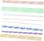 IWOWHERO Acrylic Sticks Wax Pencil Manicure Nail Art Tools 8pcs Dotting Rods for Beginners
