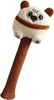 Badminton Racket Handle Cover, Badminton Overgrip Decorative Small Plush Doll Grip Protector