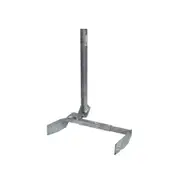 Satellite Ku Band Dish 45 Degree 600mm Tile Roof Gutter Mount Twin ARM