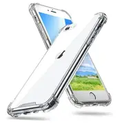 for iPhone SE 3/2 Case,with 4 Corners Shockproof Clear iphone SE/8/7