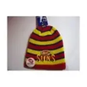 Gold Coast Suns Official AFL Reversible Knitted Beanie