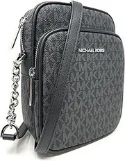 [Michael Kors] Jet Set Travel Medium Logo Crossbody Bag