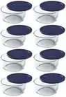 (8) Pack Pyrex 6017397 7 Cup Round Glass Food Storage Containers Bowls