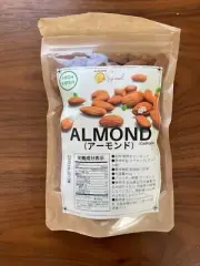 California unsalted Whole Shelled Almonds, quality checked and packed in Japan