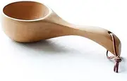 Wooden Spoon, Wooden Kitchen Spoon, Rice Spoon, Water Spoon, Round Soup Spoon, Honey Coffee Spoon, can Flour Spoon, ladle